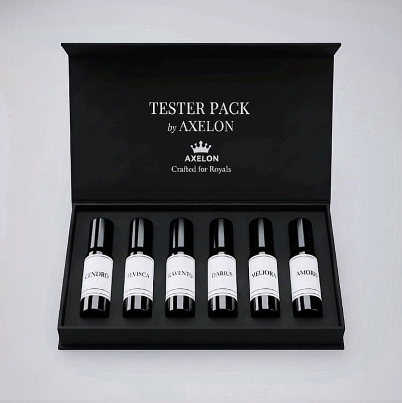 Tester Box – 6 Premium Perfume Samples (2ml Each)